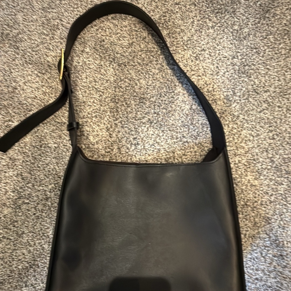 Black womens bucket Shoulder Bag